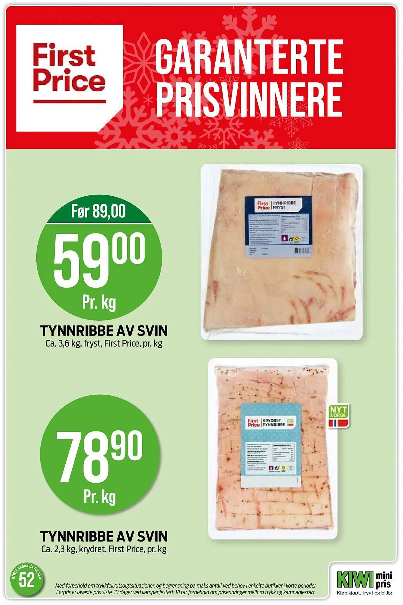 Kiwi kundeavis fra 25. desember til 29. desember 2025 - kundeavisside 7