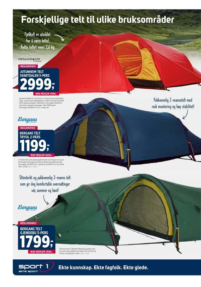 Sport 1 Ekte Sport fra 22. august til 1. september 2024 - kundeavisside 22