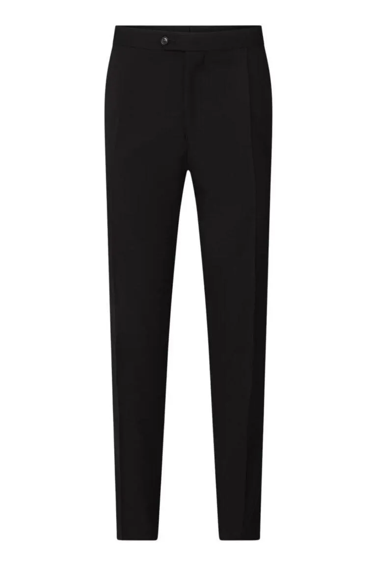 Delon Wool Trousers – Sort