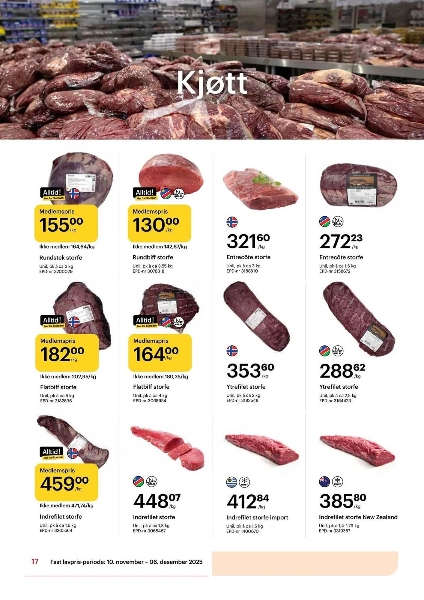 Storcash kundeavis fra 10. november til 6. desember 2025 - kundeavisside 17