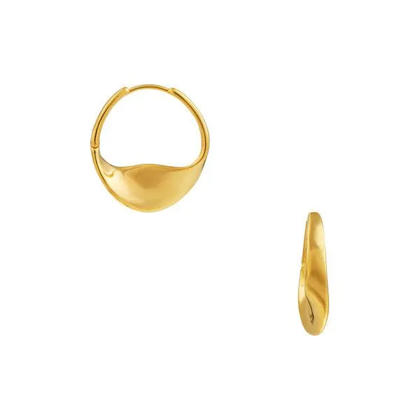 Ribbon Twist Mid Size øredobber