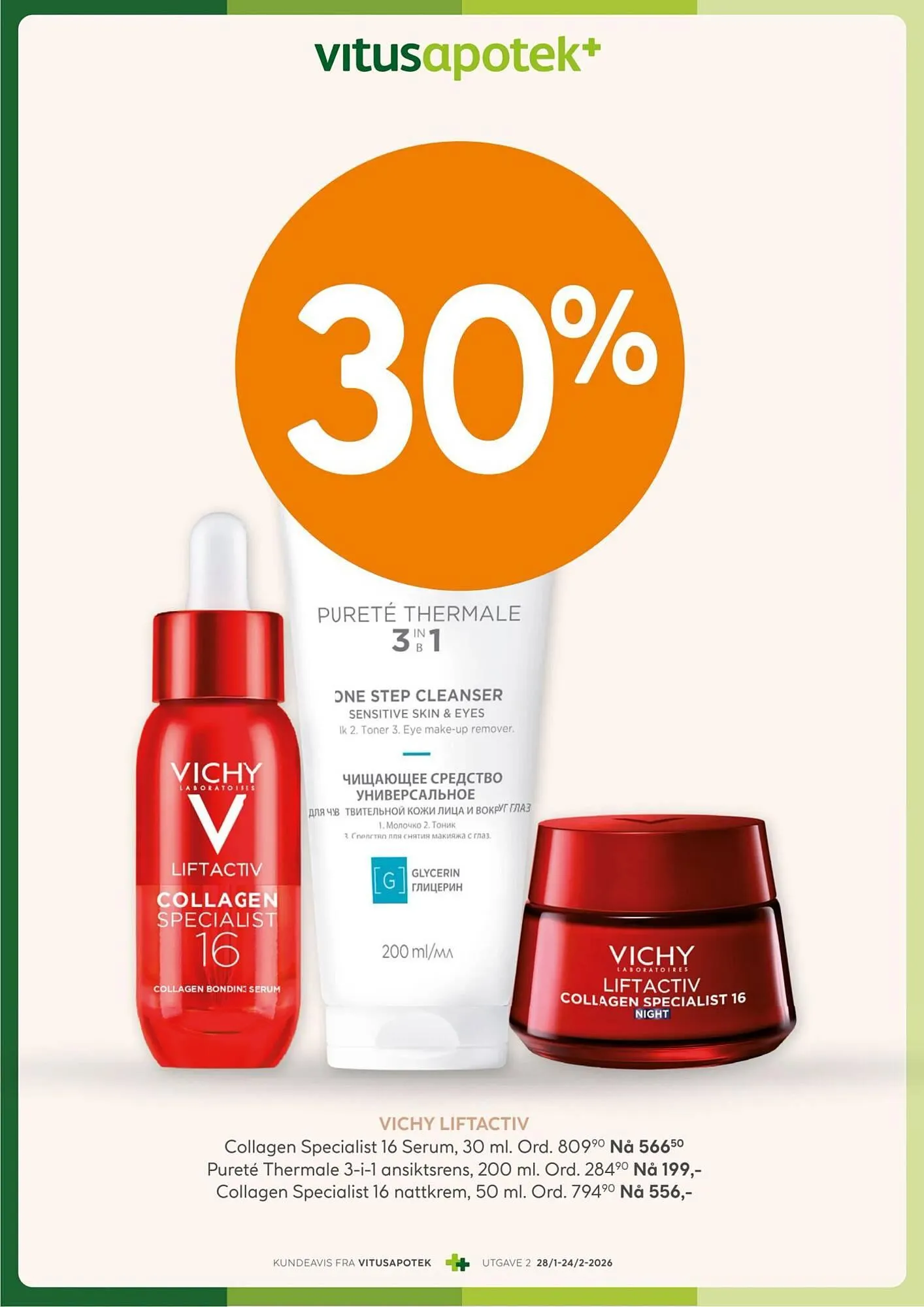 Vitusapotek kundeavis fra 28. januar til 25. februar 2026 - kundeavisside 7