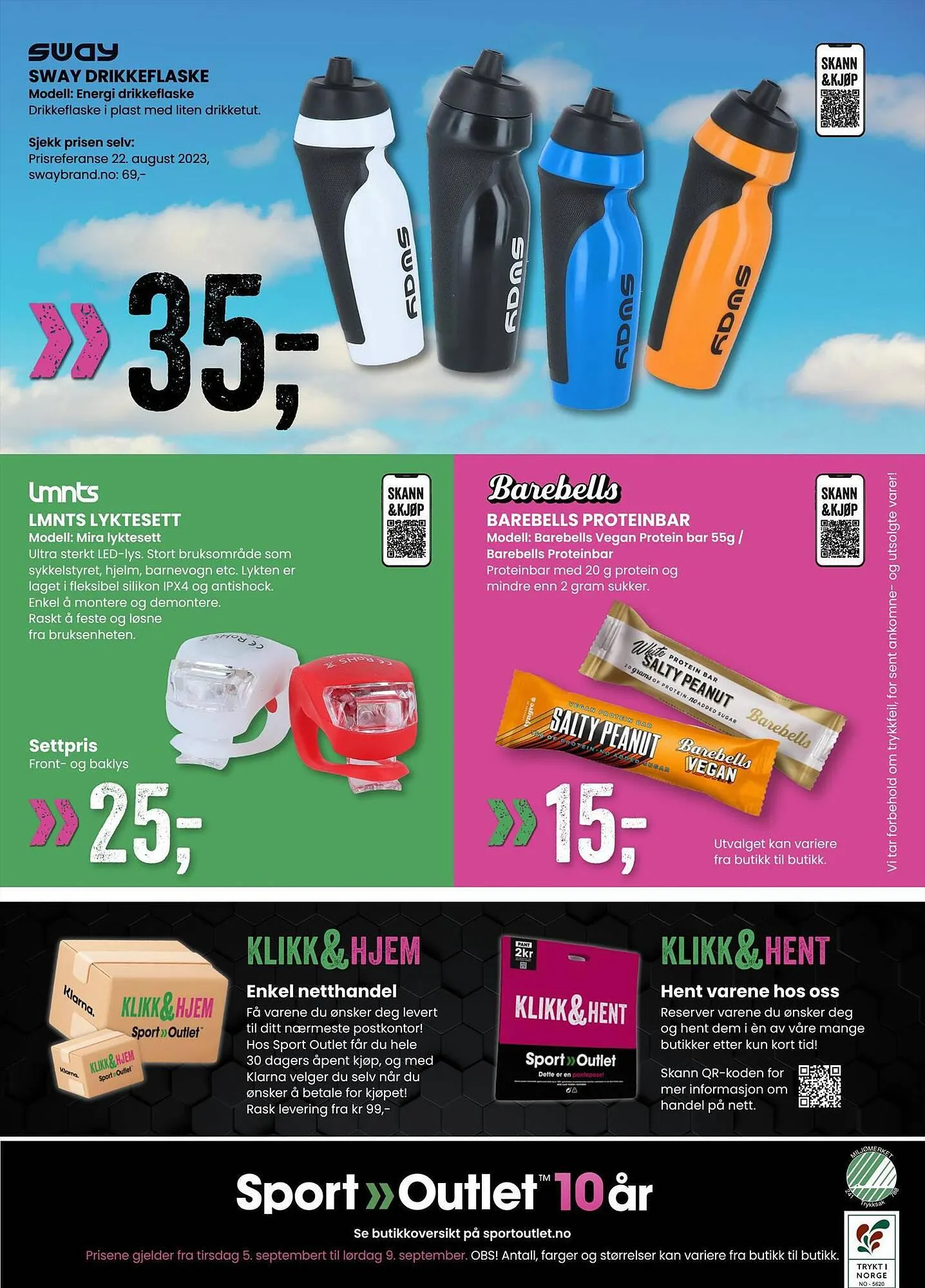 Sport Outlet Kundeavis fra 18. september til 5. oktober 2023 - kundeavisside 32