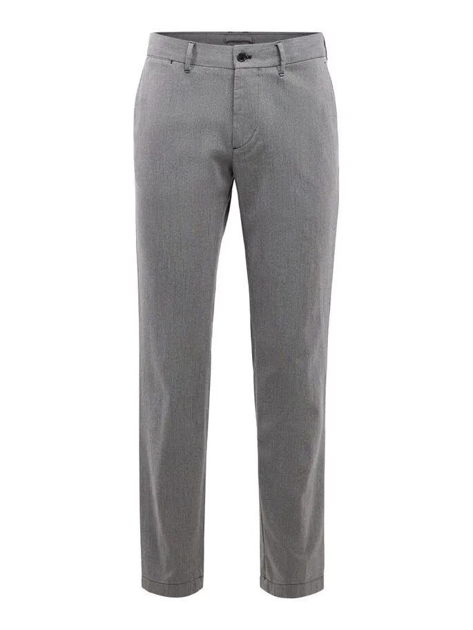 Chaze Flannel Twill Pants – Grå