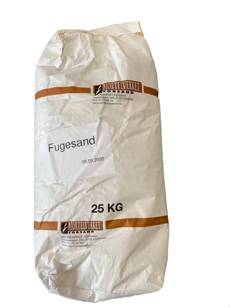 Modena Fugesand 25kg 0-1,2mm