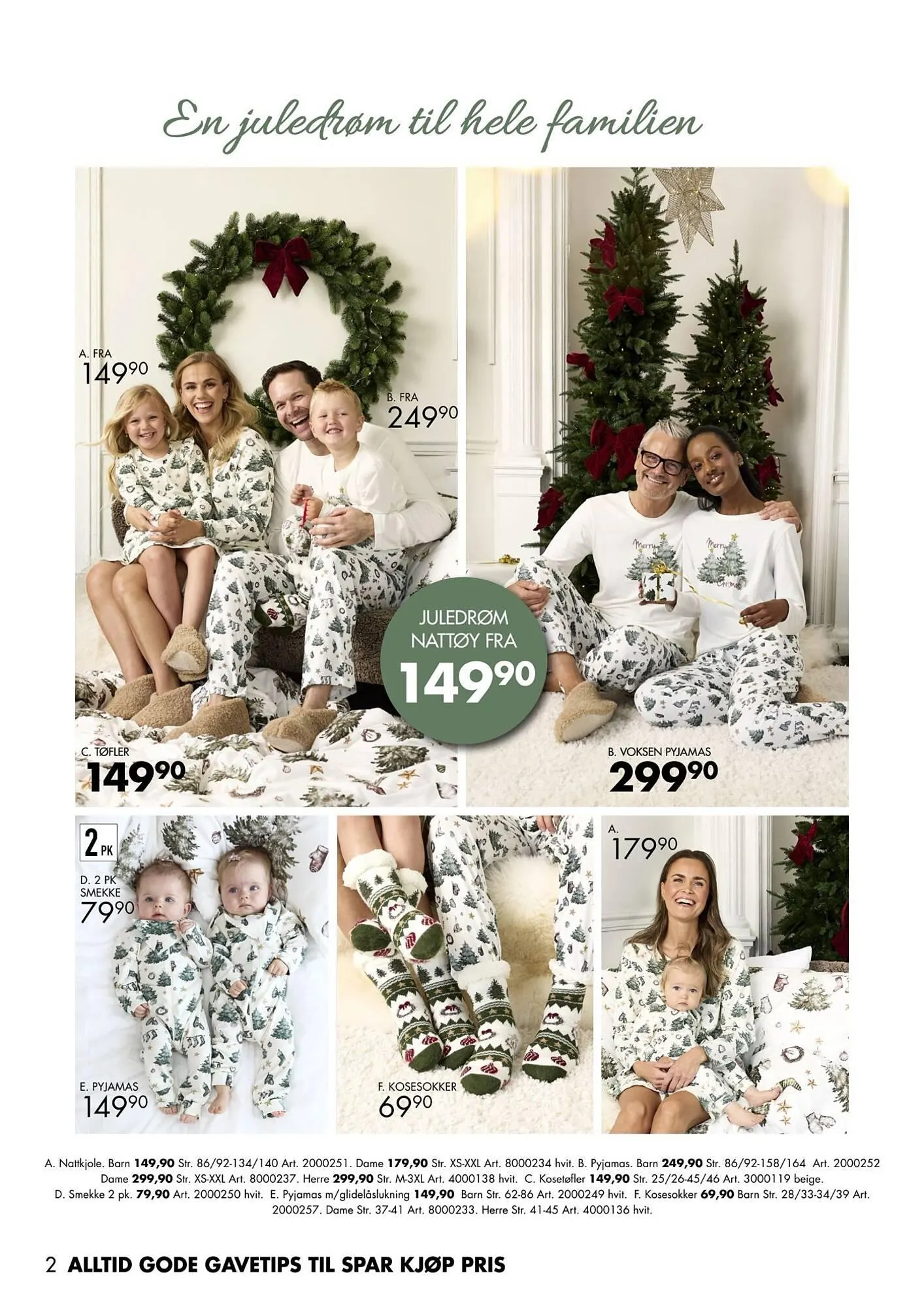 Sparkjøp kundeavis fra 20. oktober til 24. desember 2025 - kundeavisside 2