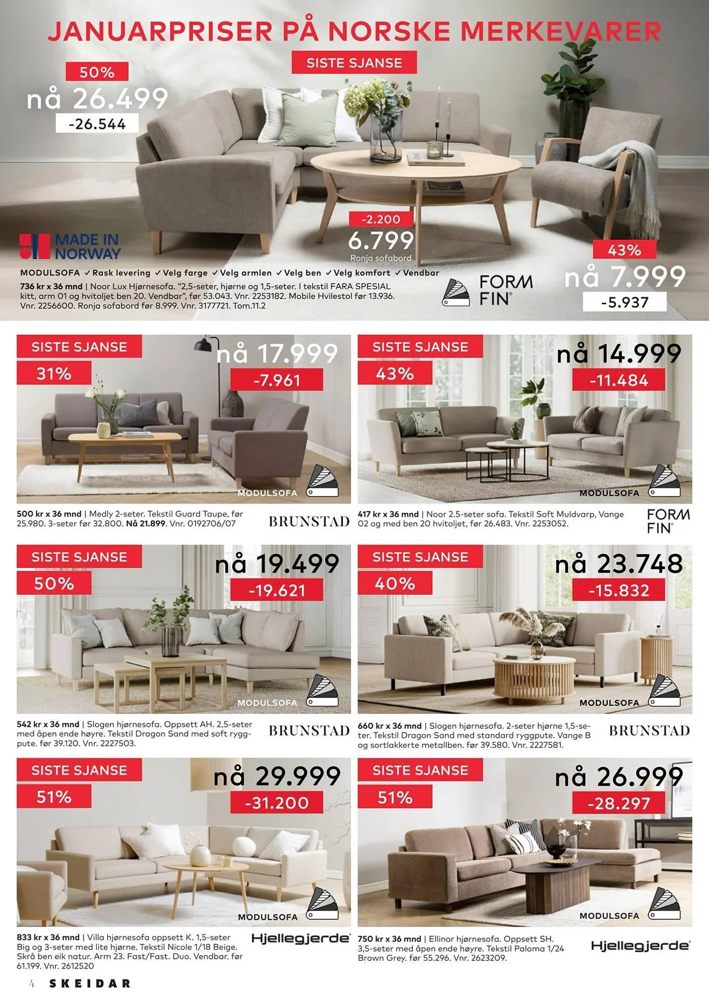 Skeidar kundeavis fra 30. januar til 12. februar 2026 - kundeavisside 4