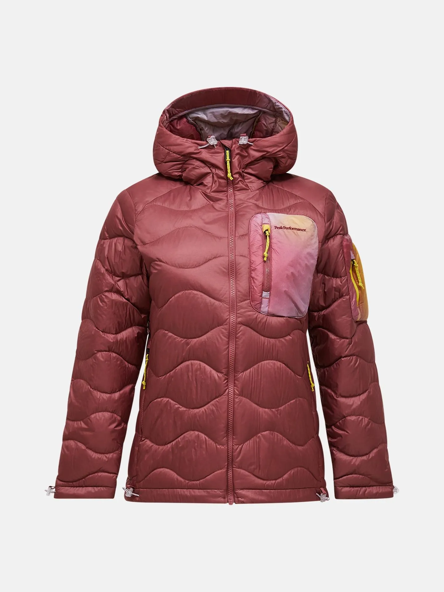 Helium AOP Utility Down Hood Women