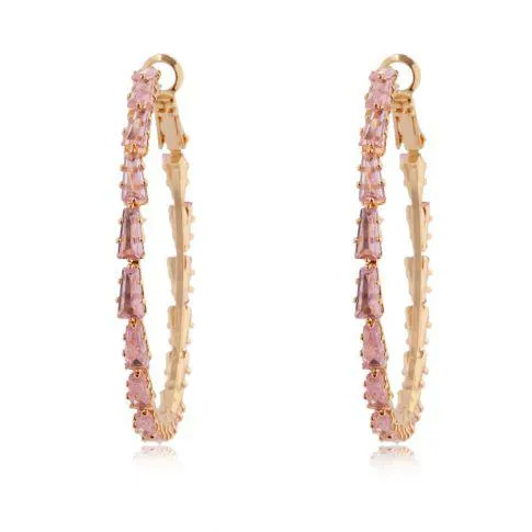 Ear 214 gold Lightpink