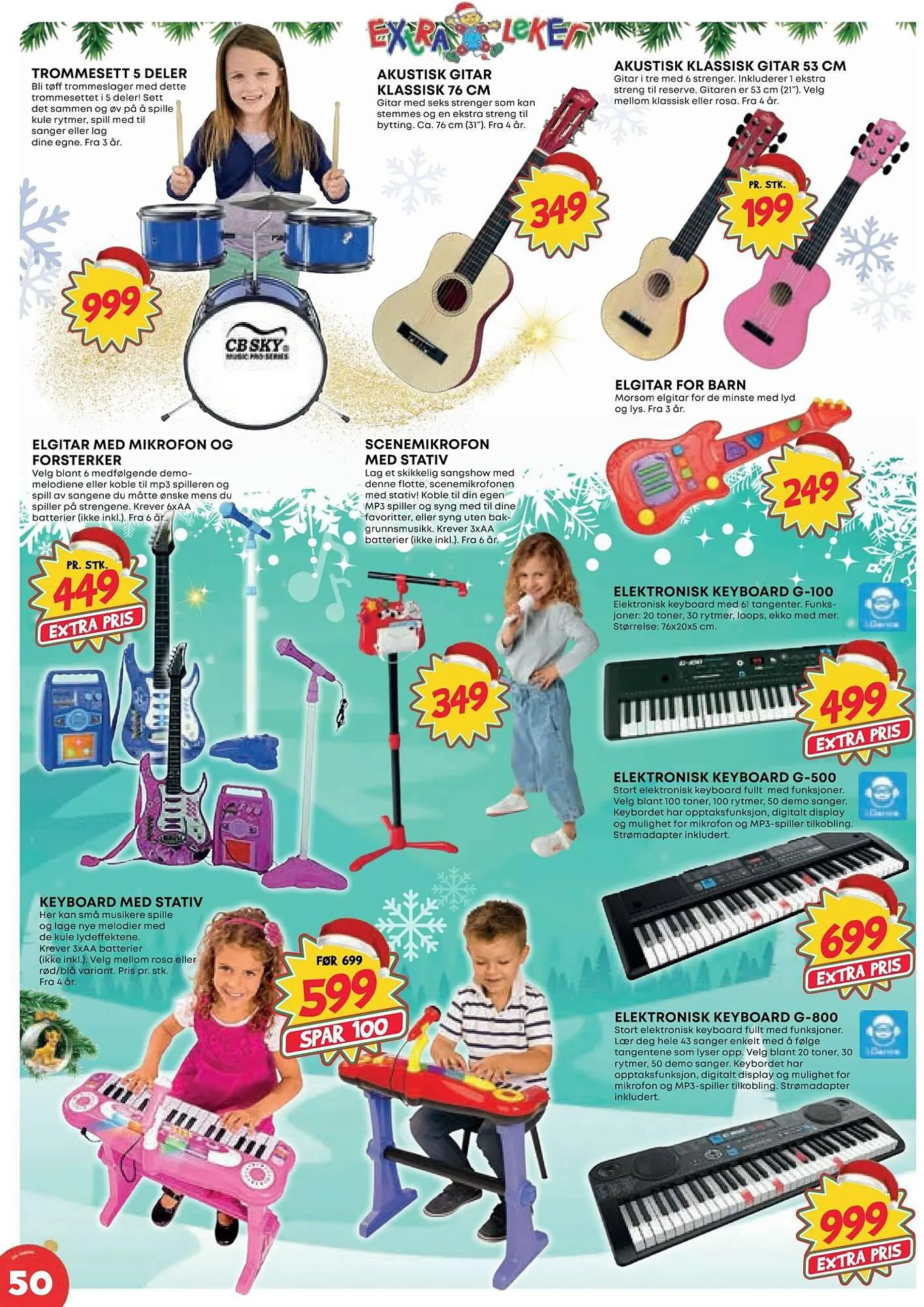 Extra Leker Kundeavis fra 14. november til 24. desember 2023 - kundeavisside 50