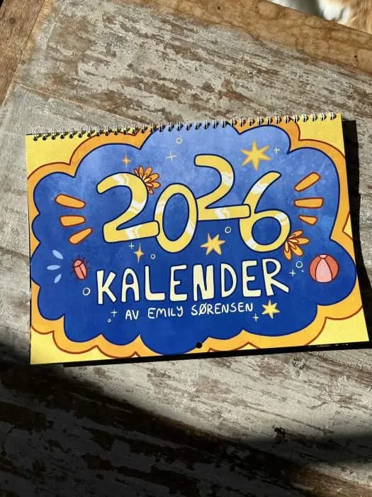 2026 kalender av Emily Sørensen