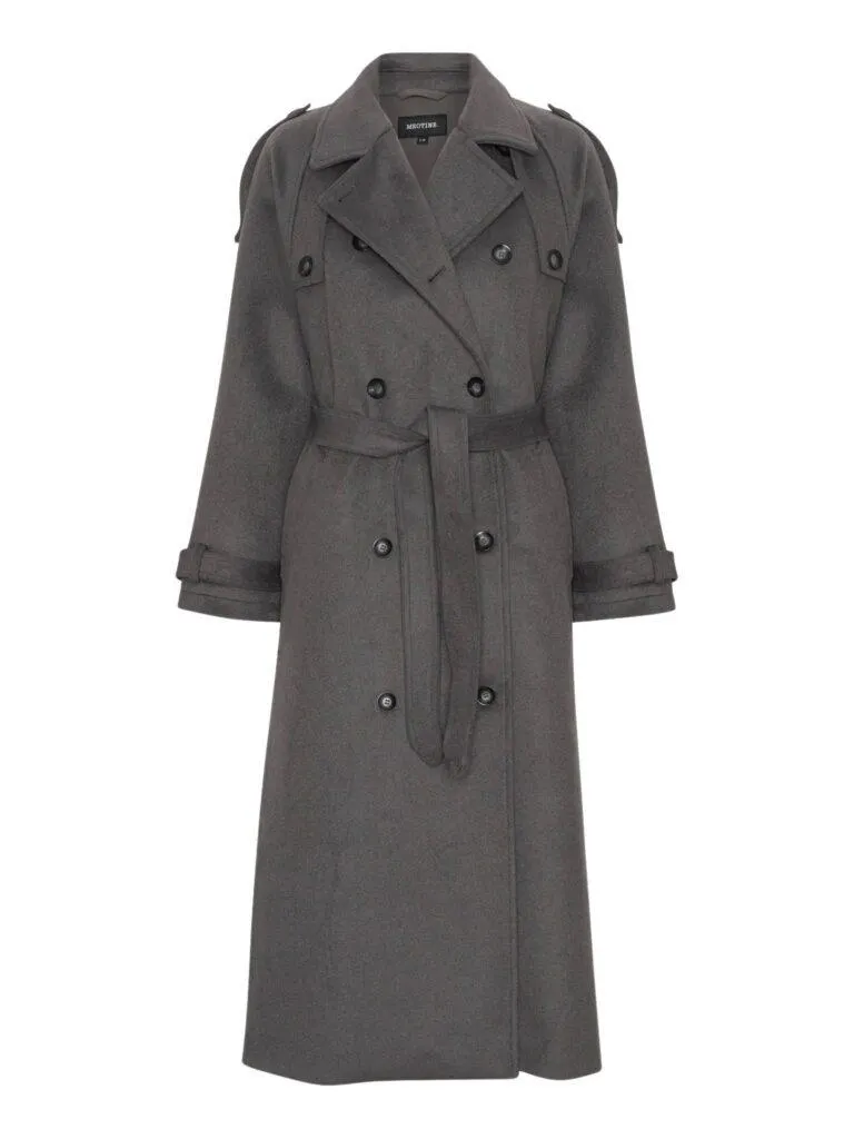 Bea Wool Coat – Grå