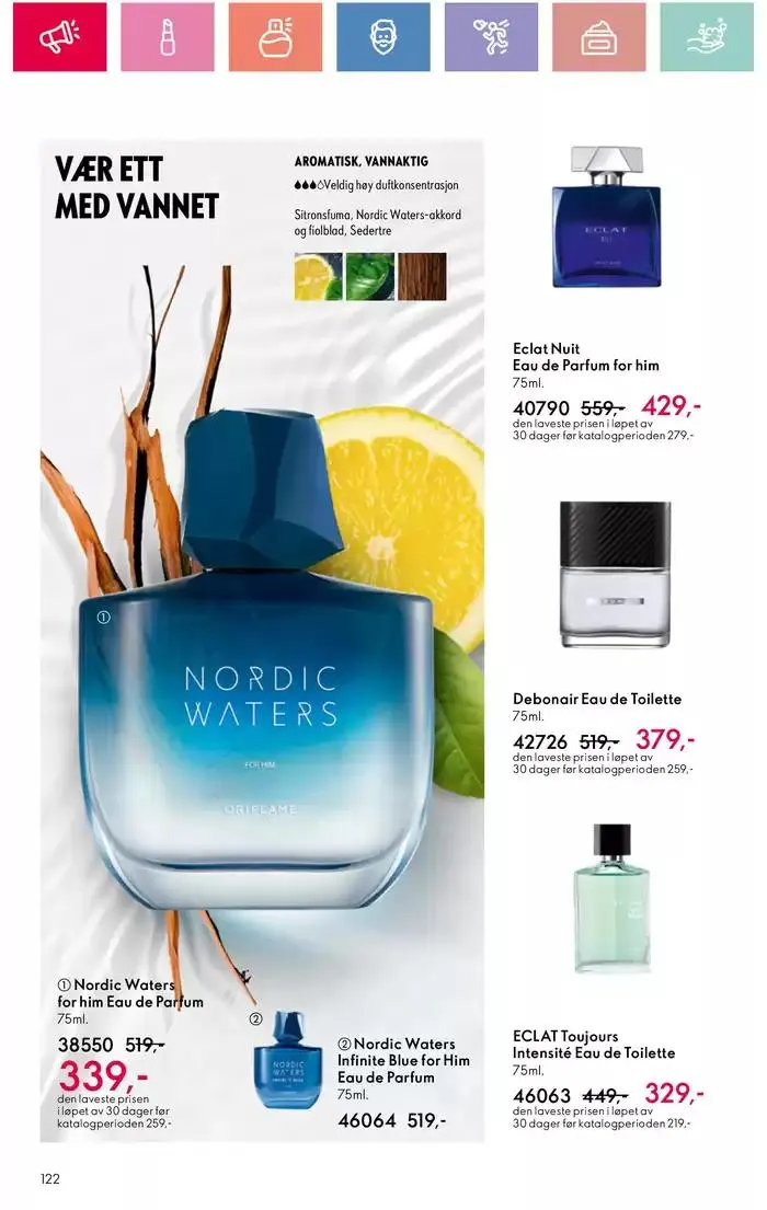 ORIFLAME Kundeavis fra 5. januar til 12. januar 2025 - kundeavisside 122