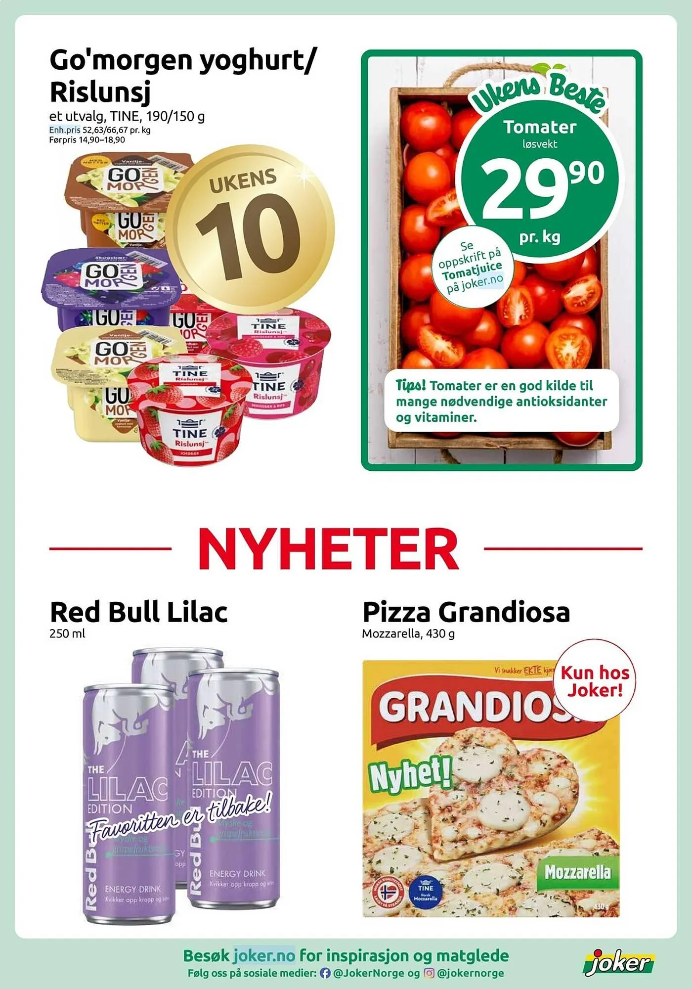 Joker kundeavis fra 20. januar til 24. januar 2026 - kundeavisside 2