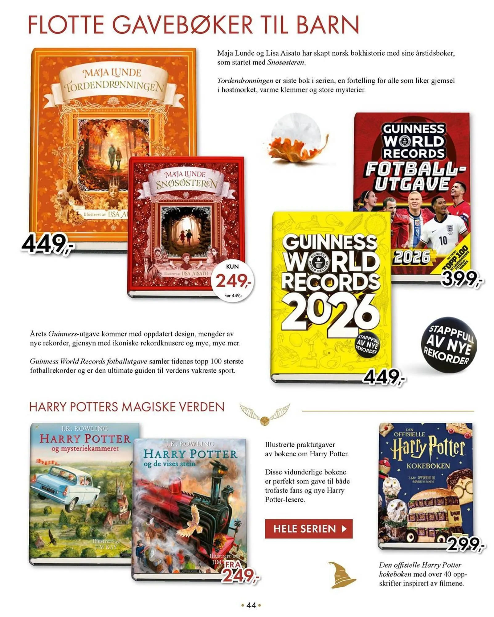 Norli kundeavis fra 2. desember til 31. desember 2025 - kundeavisside 44