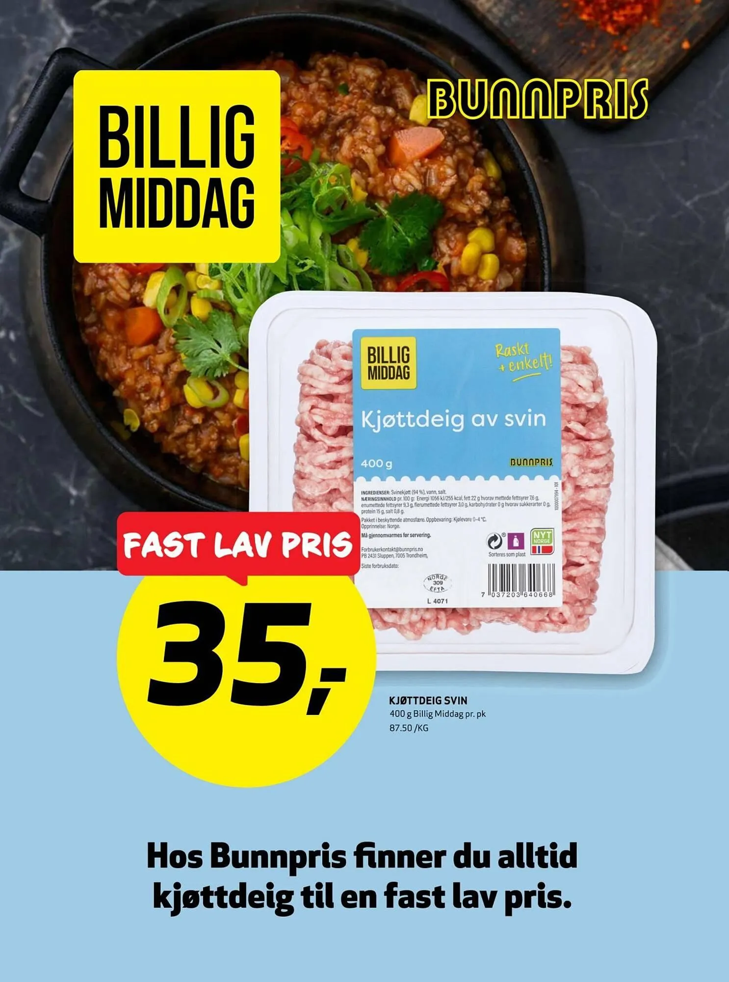 Bunnpris fra 9. februar til 15. februar 2026 - kundeavisside 24