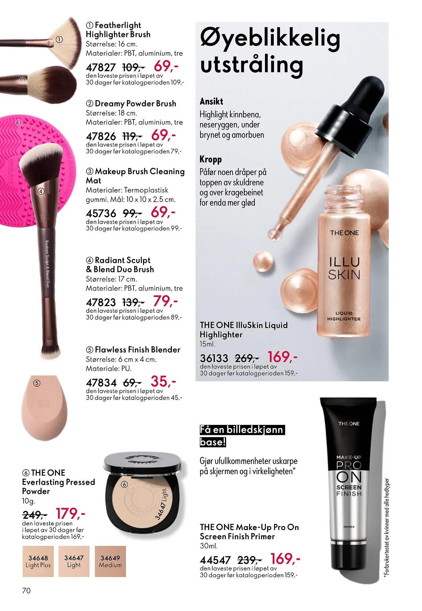 Oriflame katalog fra 11. mars til 31. mars 2026 - kundeavisside 70