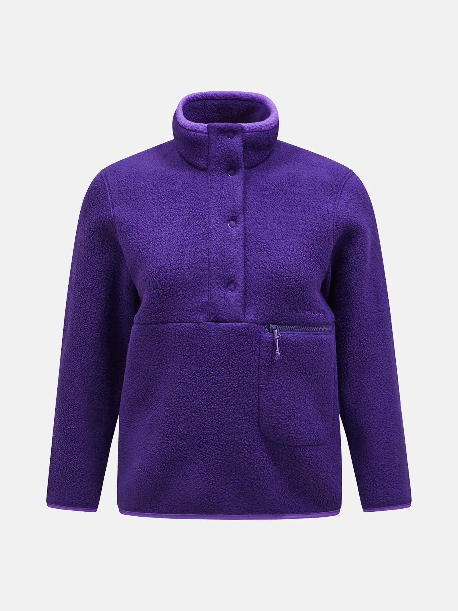 Fleece Snap T-Neck Women