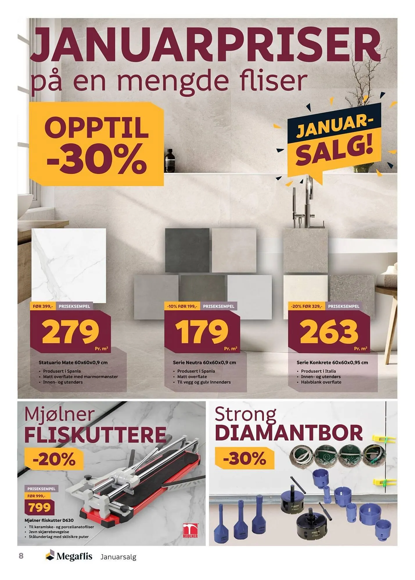 Megaflis kundeavis fra 29. desember til 3. januar 2026 - kundeavisside 8