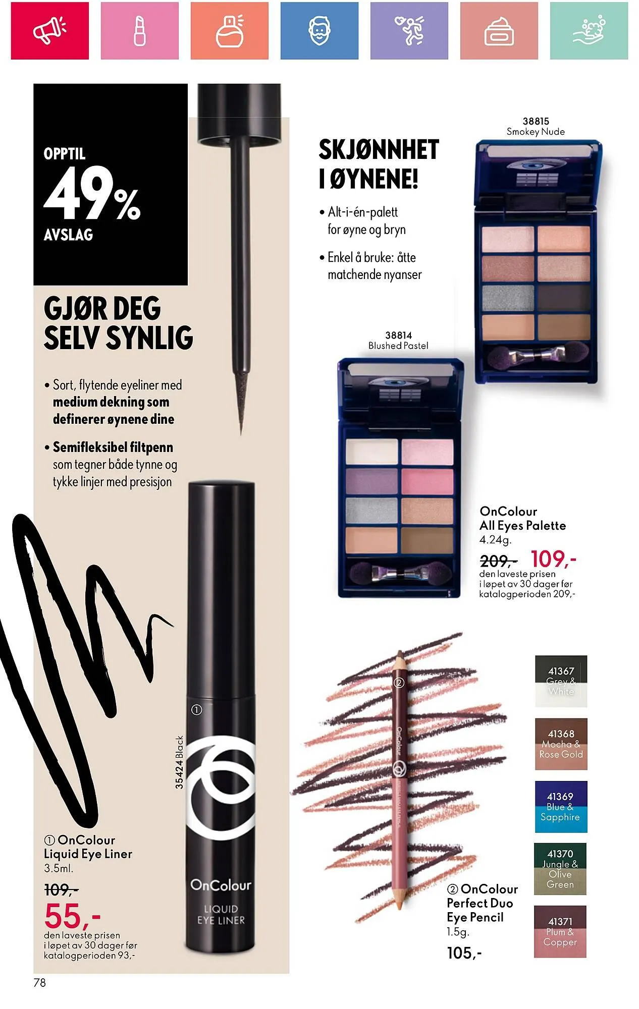 Oriflame Kundeavis fra 5. januar til 25. januar 2025 - kundeavisside 78