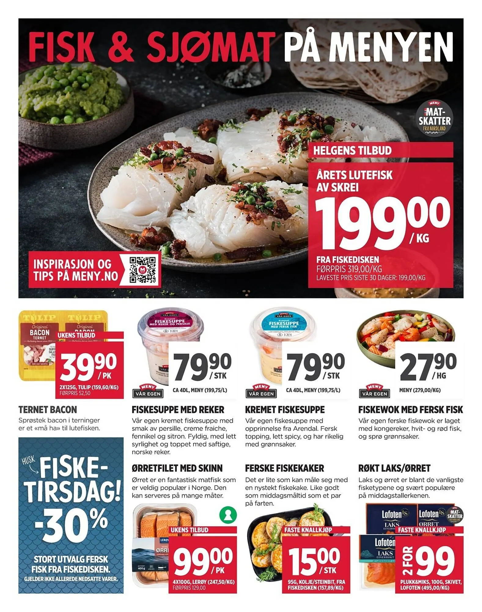 Meny kundeavis fra 6. november til 8. november 2025 - kundeavisside 6