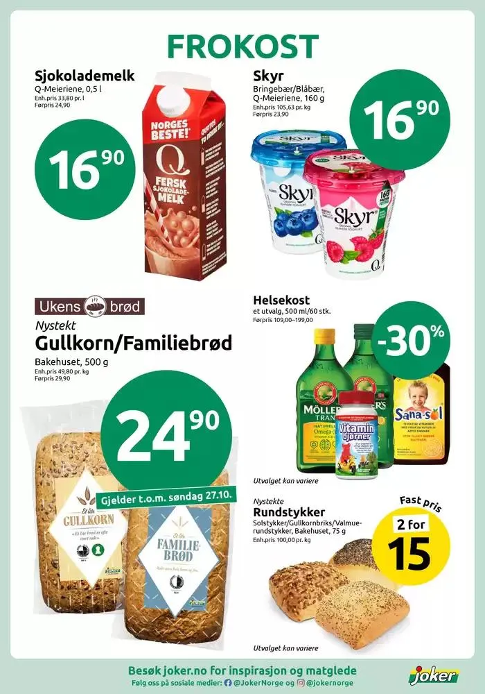 Joker Kundeavis fra 21. oktober til 4. november 2024 - kundeavisside 11