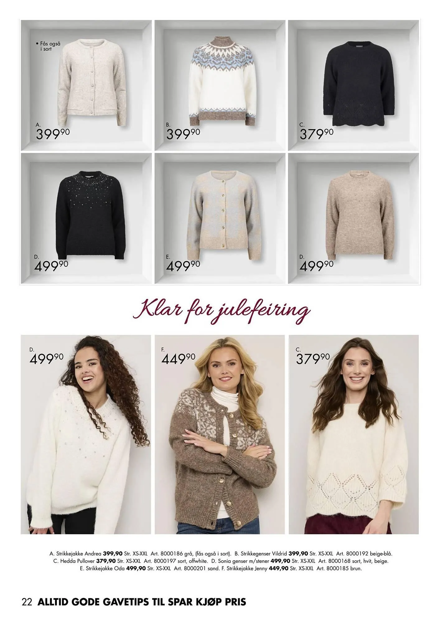 Sparkjøp kundeavis fra 20. oktober til 24. desember 2025 - kundeavisside 22