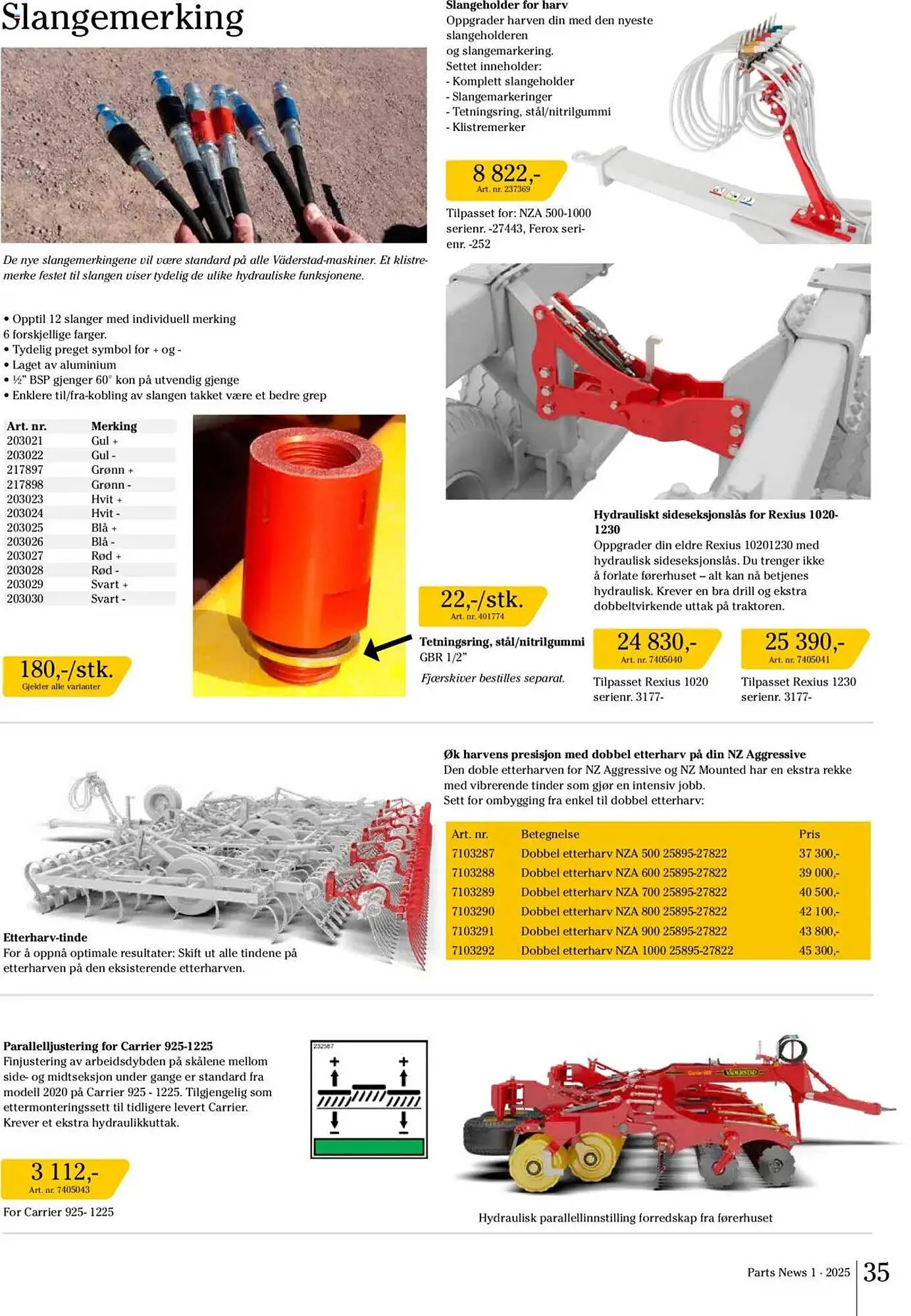 Felleskjøpet Kundeavis fra 14. mars til 31. desember 2025 - kundeavisside 35
