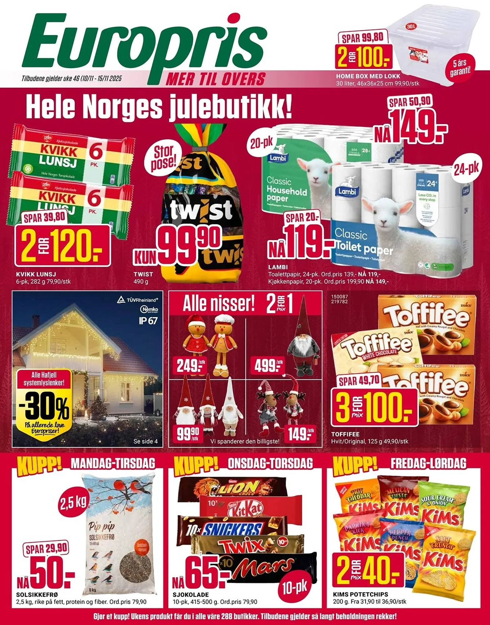 Europris kundeavis - 1