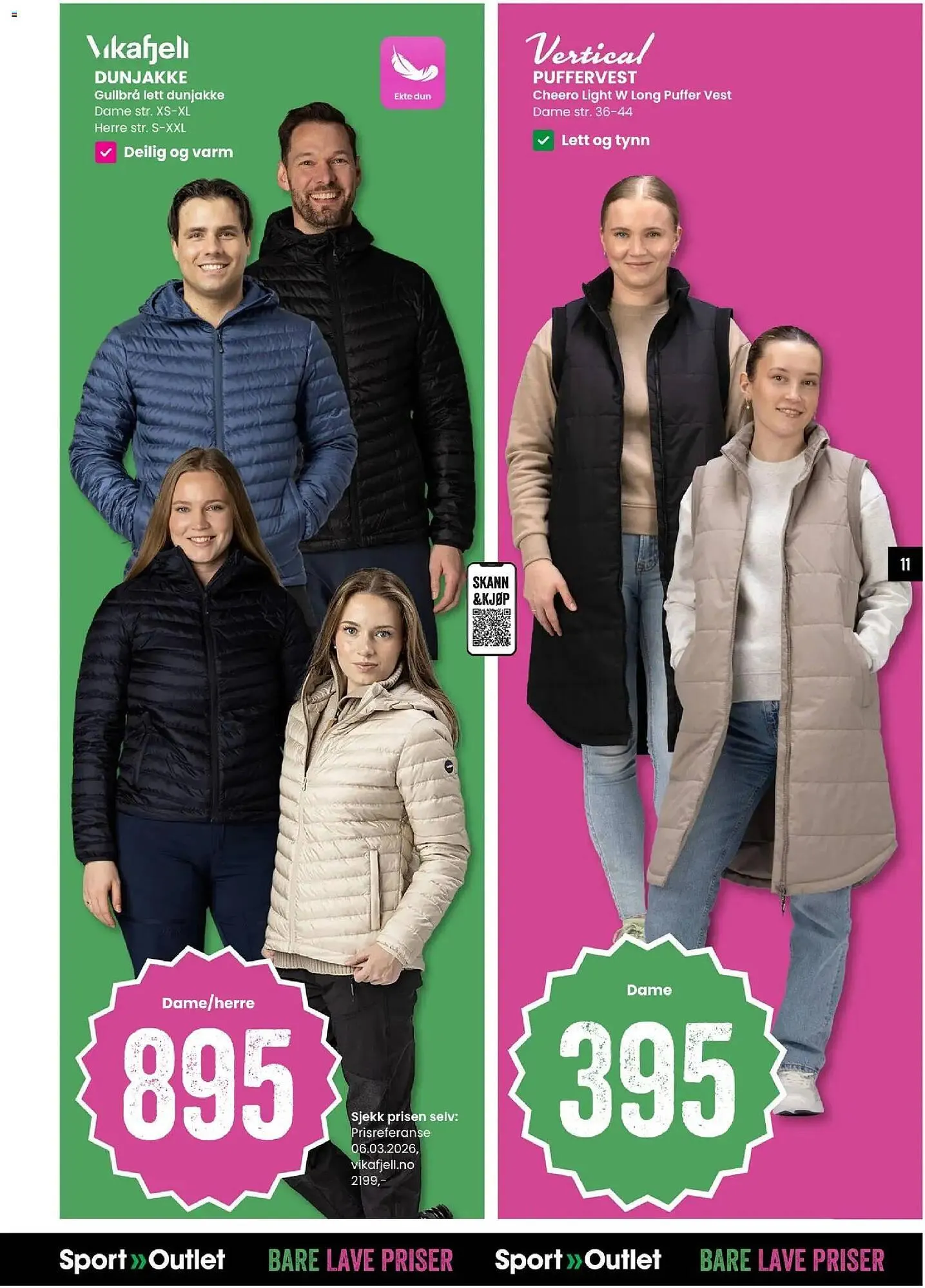 Sport Outlet kundeavis fra 24. mars til 6. april 2026 - kundeavisside 11