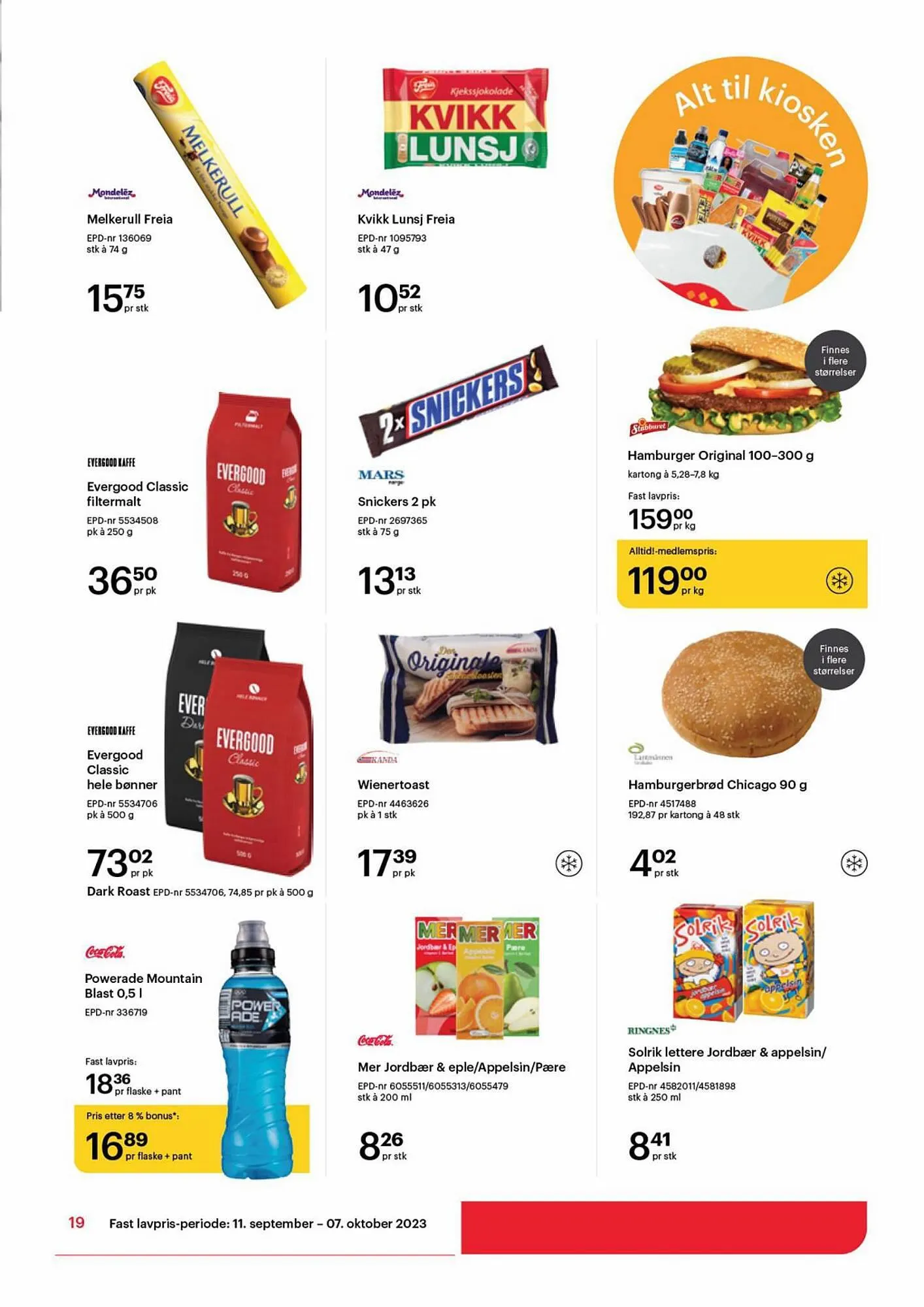 Storcash Kundeavis fra 11. september til 7. oktober 2023 - kundeavisside 19