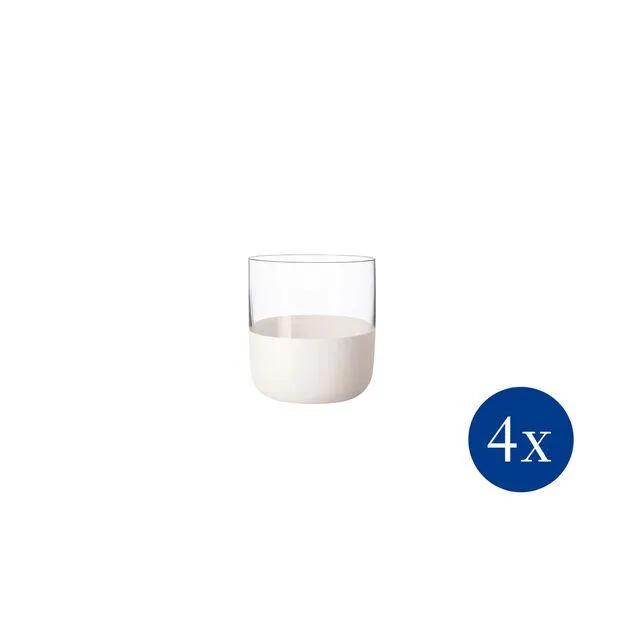 Manufacture Rock blanc shot glass, set of 4, 40 ml