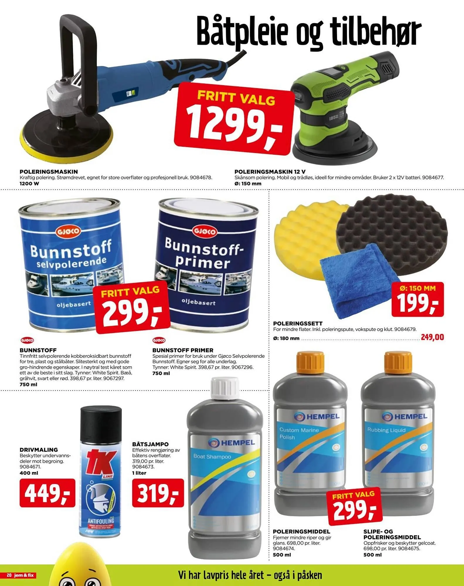 Jem & fix kundeavis fra 22. mars til 5. april 2026 - kundeavisside 20