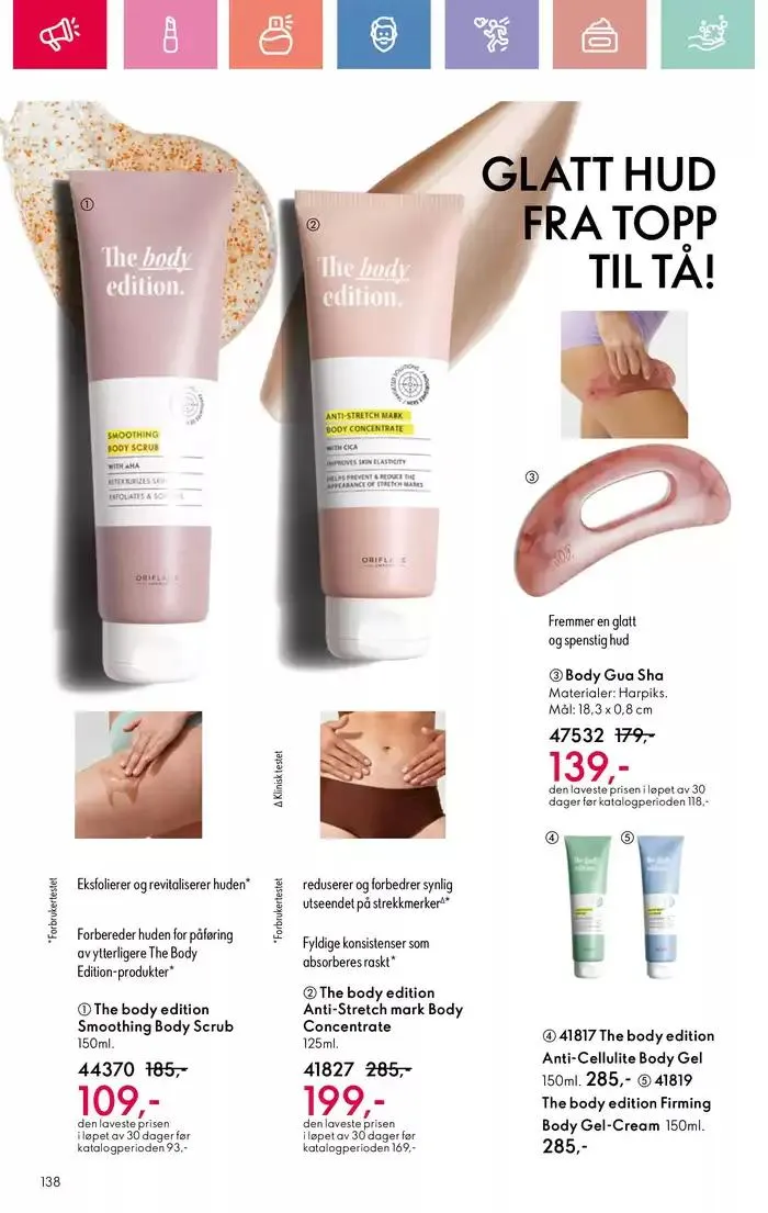 ORIFLAME Kundeavis fra 4. februar til 18. februar 2025 - kundeavisside 138