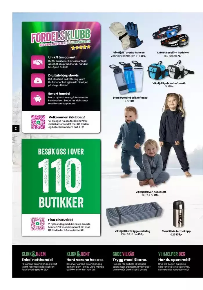 Folder Sport Outlet fra 21. februar til 7. mars 2025 - kundeavisside 2