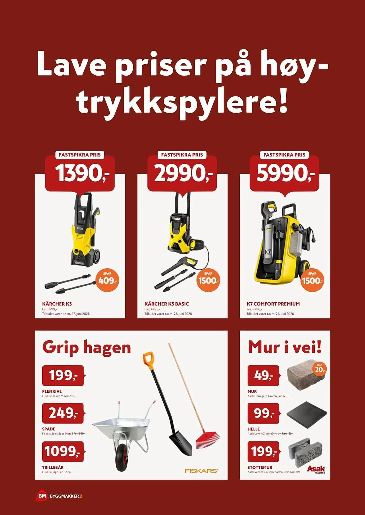 Byggmakker kundeavis fra 29. mars til 25. april 2026 - kundeavisside 6