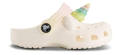 Crocs Classic IAM Rainbow Unicorn Kid Clog Hvid 209701 (21-27)