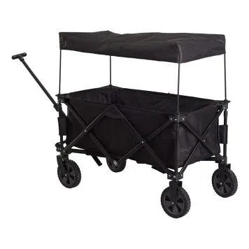 TRILLEVOGN OUTFIT MED TAK 90X48X90CM SVART