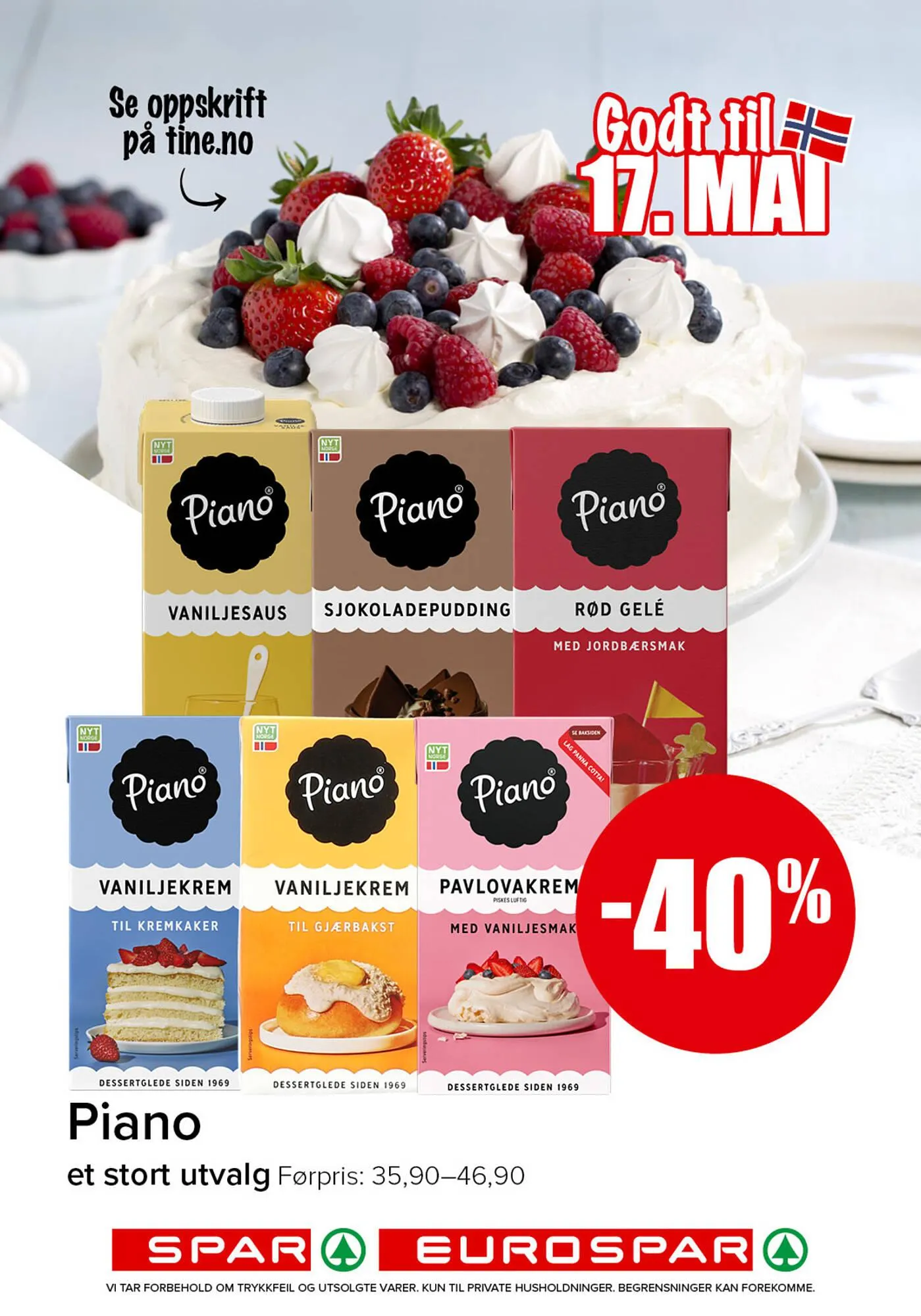 Eurospar kundeavis fra 11. mai til 17. mai 2026 - kundeavisside 12