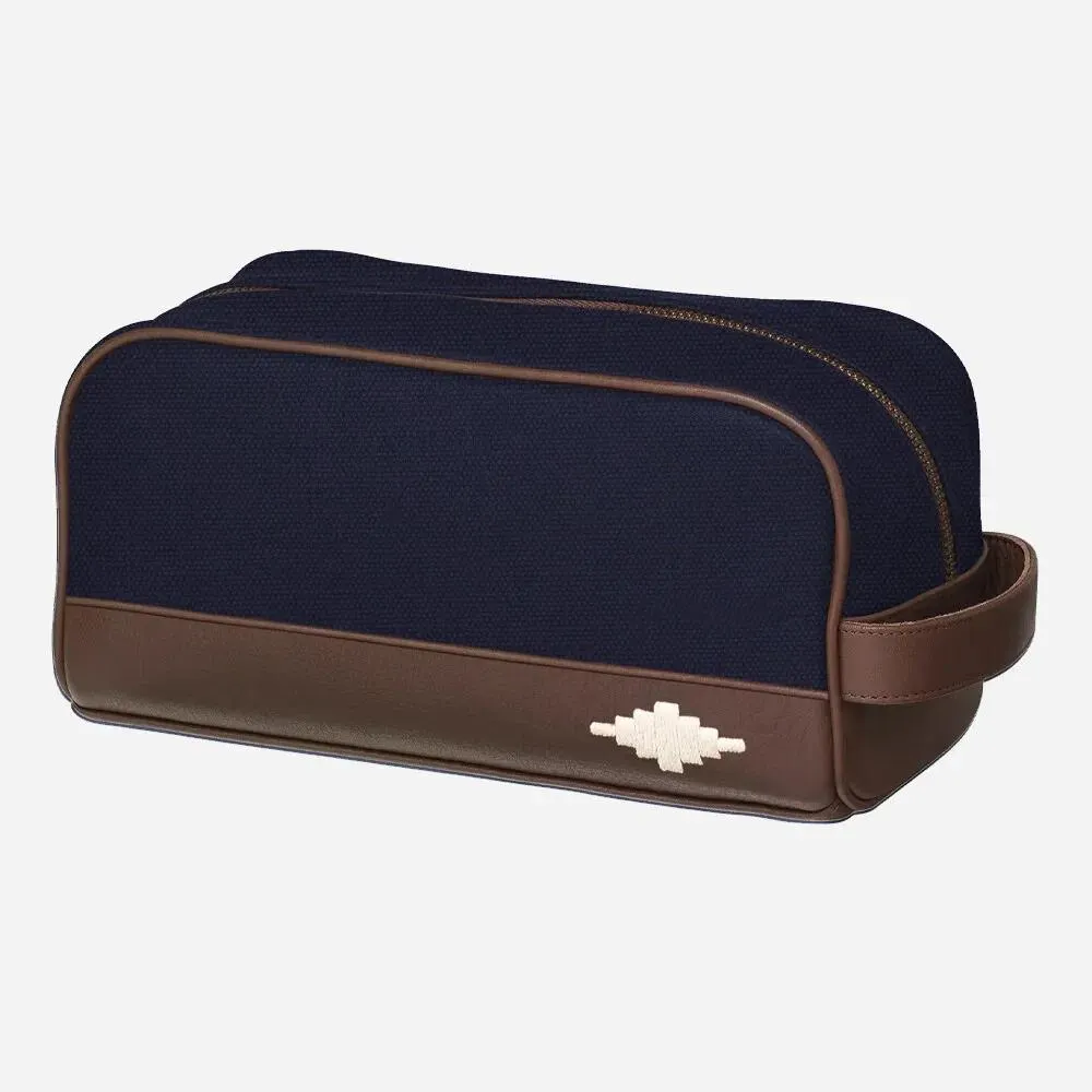 Hombre Washbag - Navy Canvas
