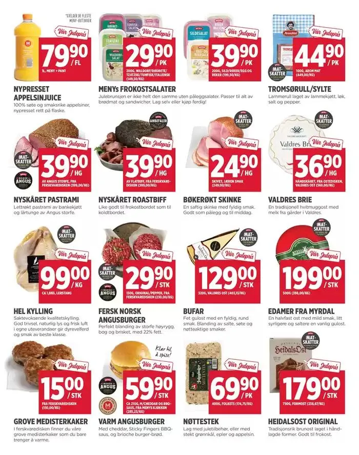 Meny Kundeavis fra 21. november til 5. desember 2024 - kundeavisside 5