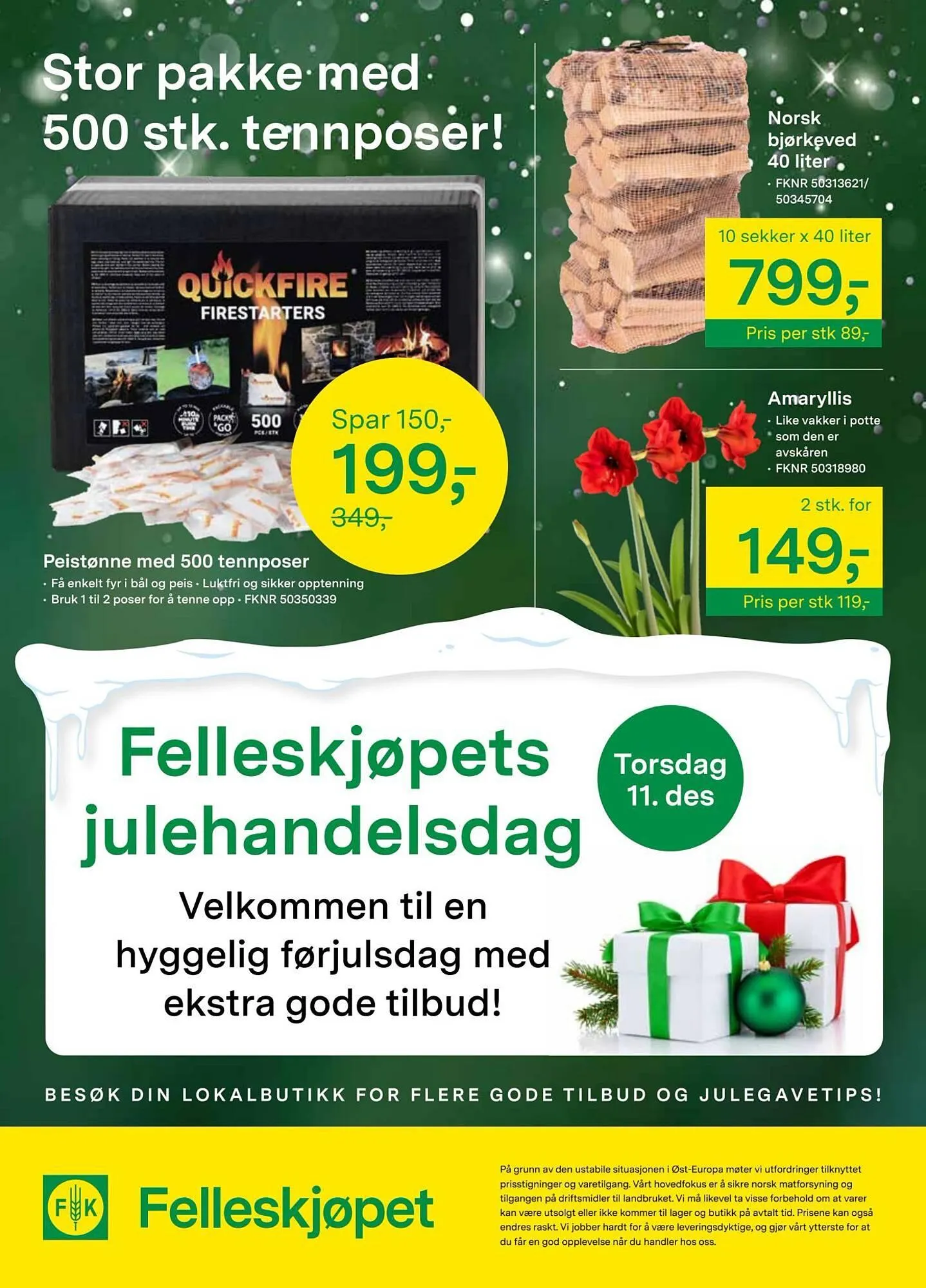 Felleskjøpet kundeavis fra 1. desember til 15. desember 2025 - kundeavisside 8