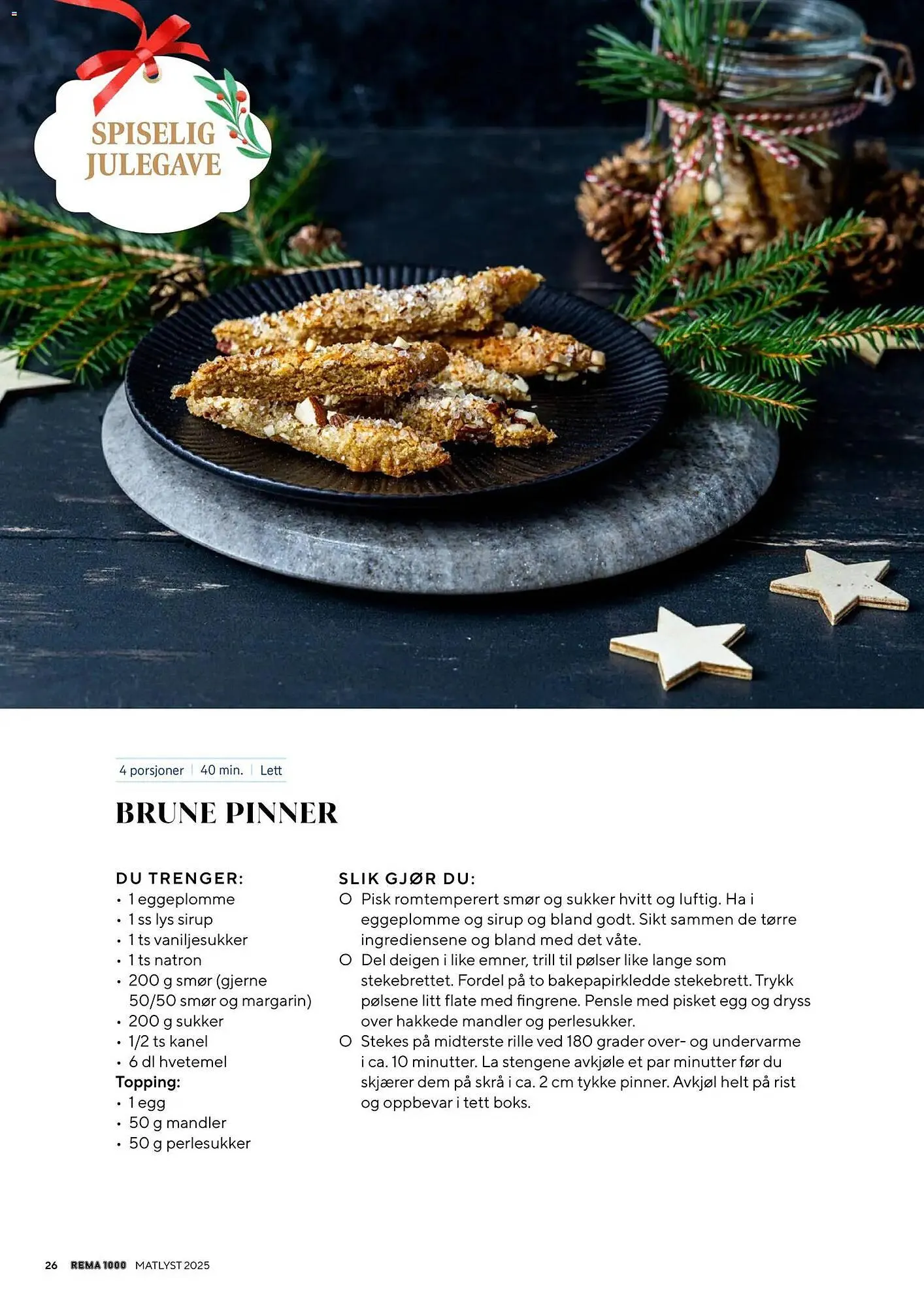 Rema 1000 kundeavis fra 11. november til 23. januar 2026 - kundeavisside 26