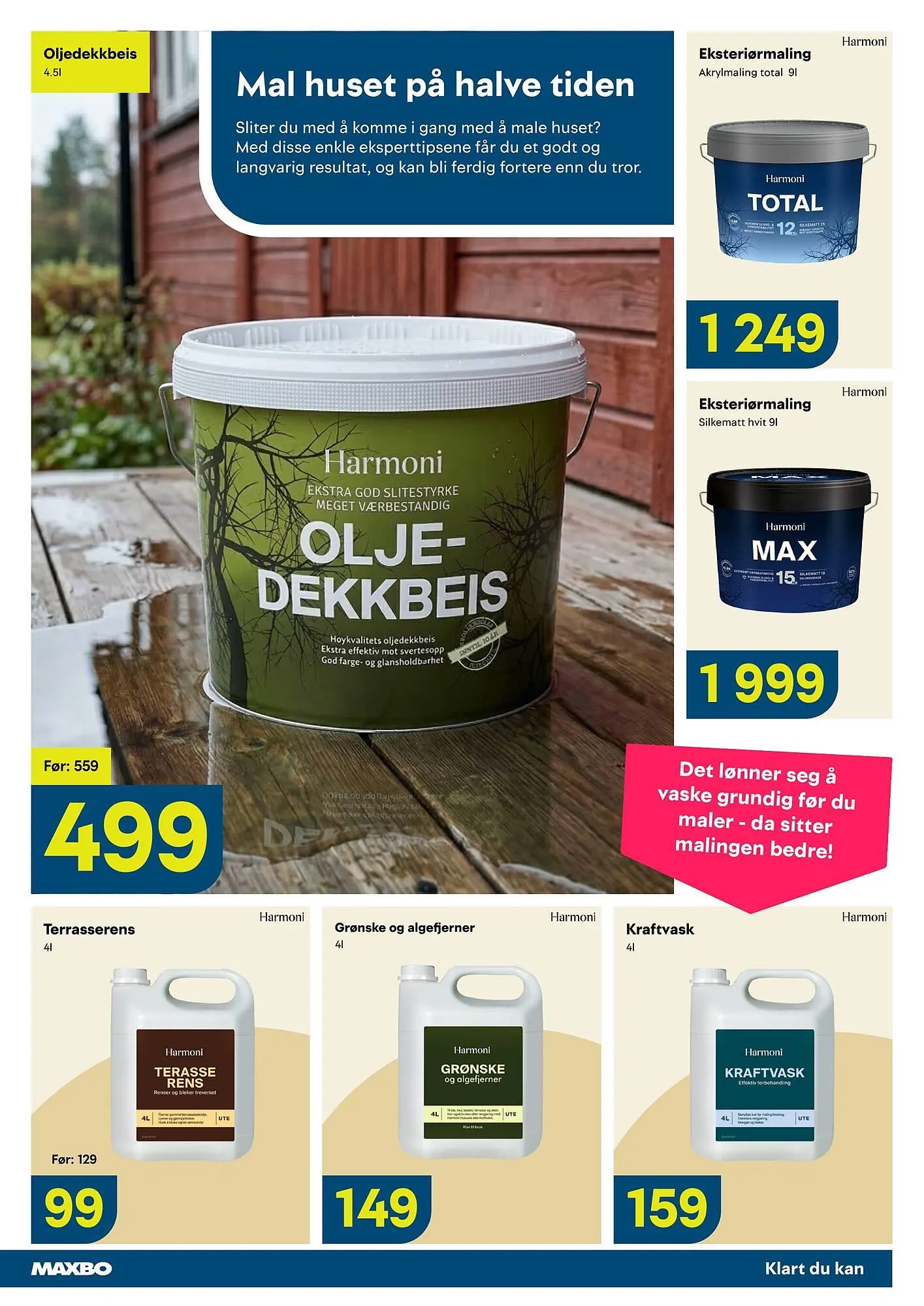 Maxbo kundeavis fra 9. mars til 7. april 2026 - kundeavisside 5