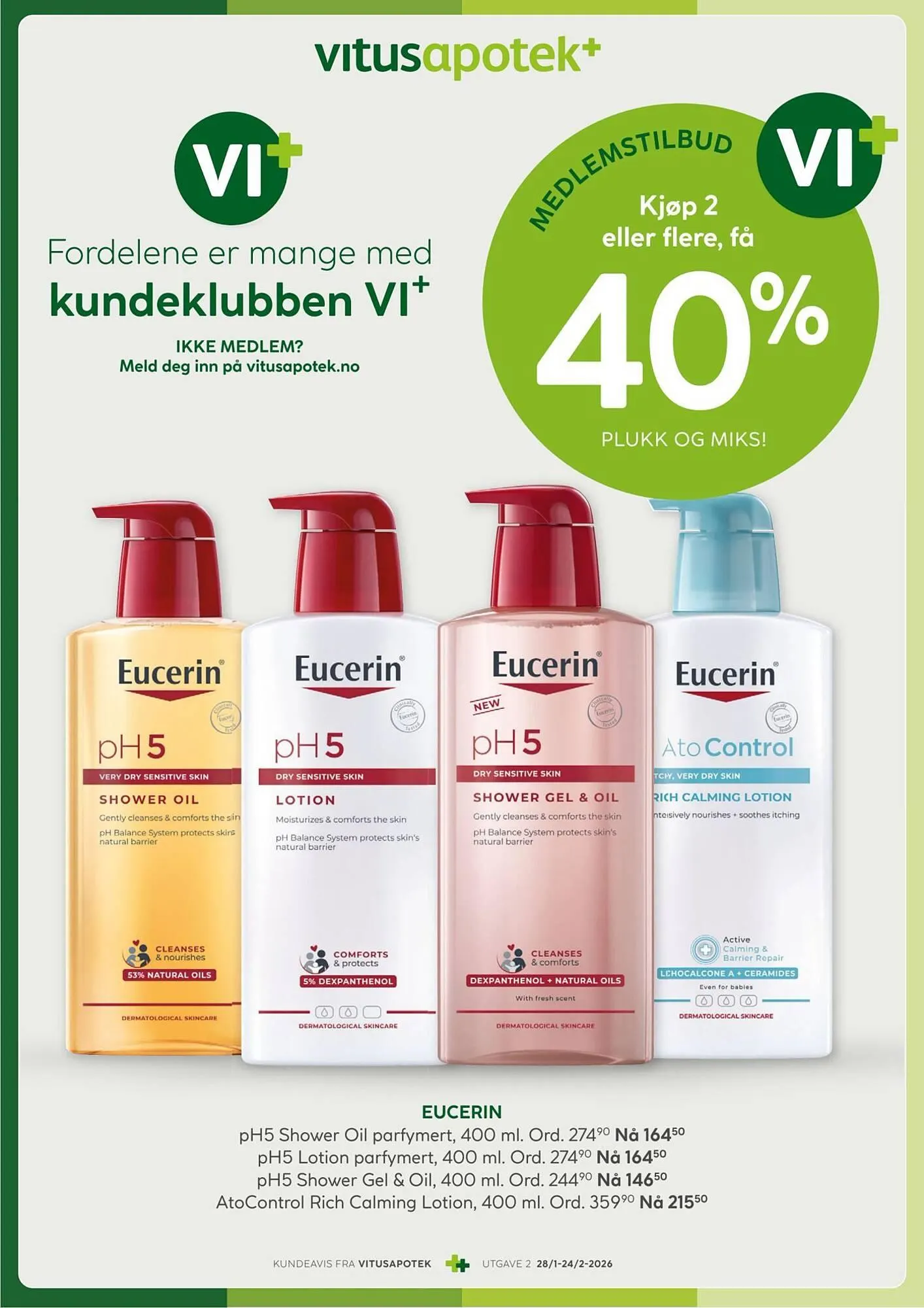 Vitusapotek kundeavis fra 28. januar til 25. februar 2026 - kundeavisside 4