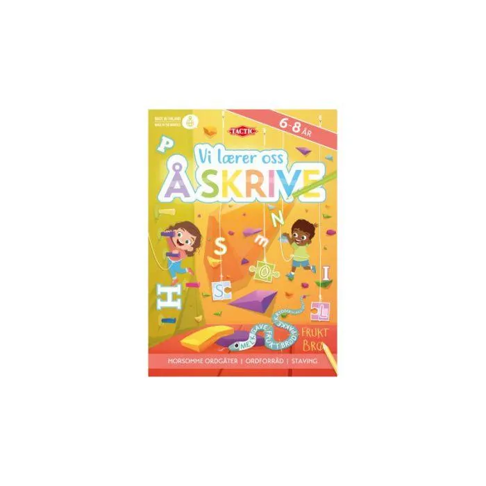 Tactic Aktivitetsbok Vi Lærer Oss: Skriving 6-8 år