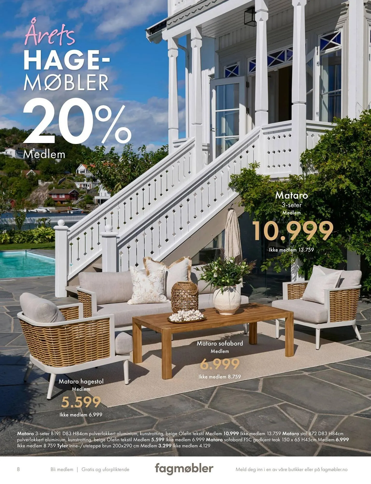 Fagmøbler kundeavis fra 1. april til 1. mai 2026 - kundeavisside 24