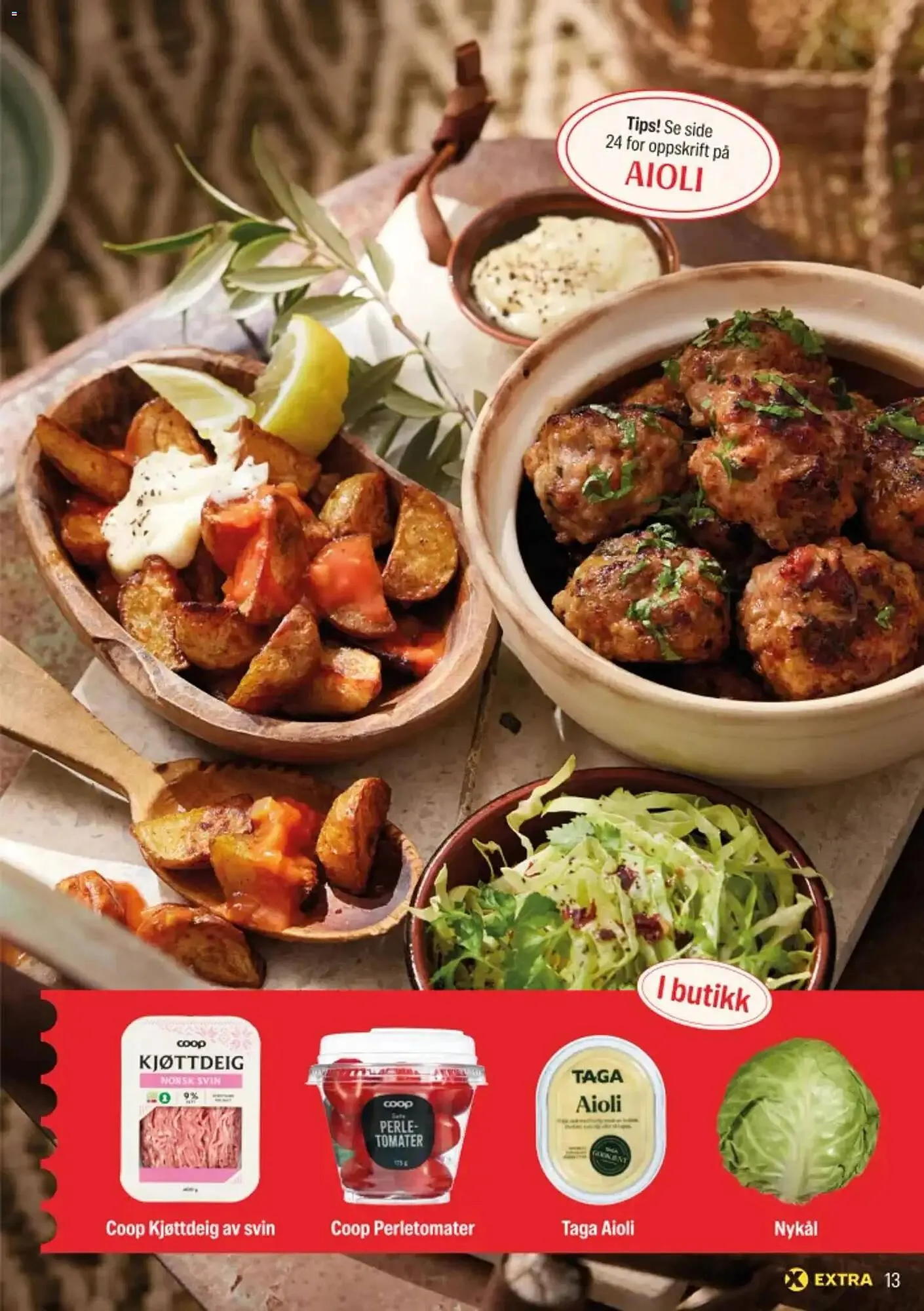 Coop Extra kundeavis fra 13. april til 3. mai 2026 - kundeavisside 13