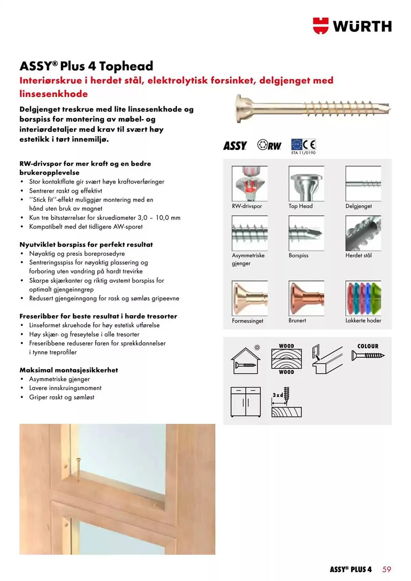 Würth Kundeavis fra 27. februar til 13. mars 2025 - kundeavisside 59