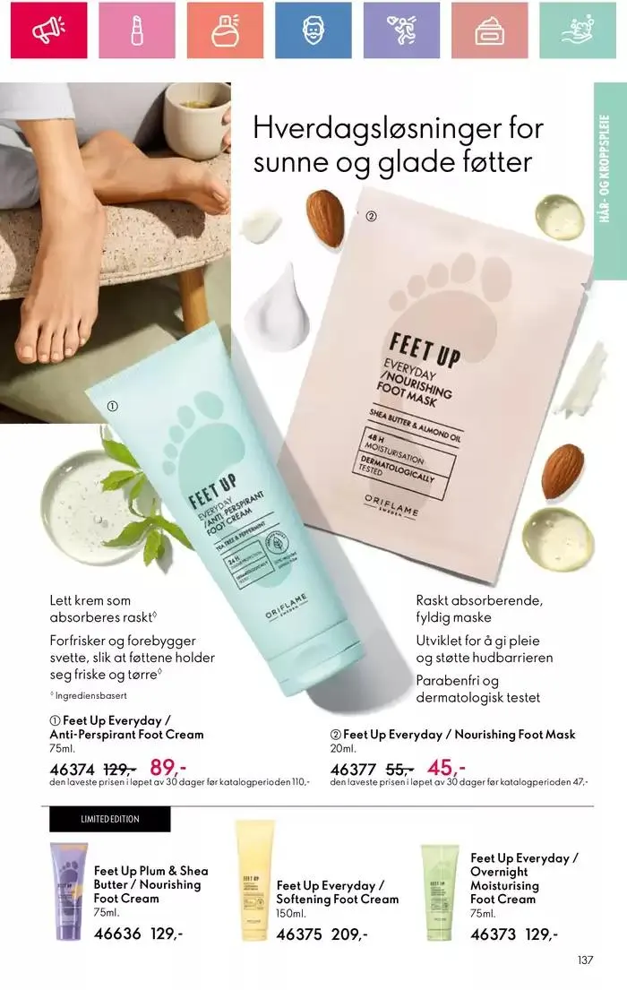 ORIFLAME Kundeavis fra 5. januar til 12. januar 2025 - kundeavisside 137